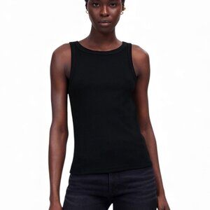 Madewell (Re)generative Cotton Essential High-Neck Tank Size Small